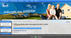 Desktop Screenshot of bau-und-siedlung.de